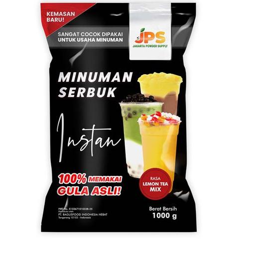

GRATIS ONGKIR✅JPS Powder Bubuk Minuman Serbuk Instan Rasa Lemon Tea / Teh Lemon Mix Campur Gula 1Kg|KD3