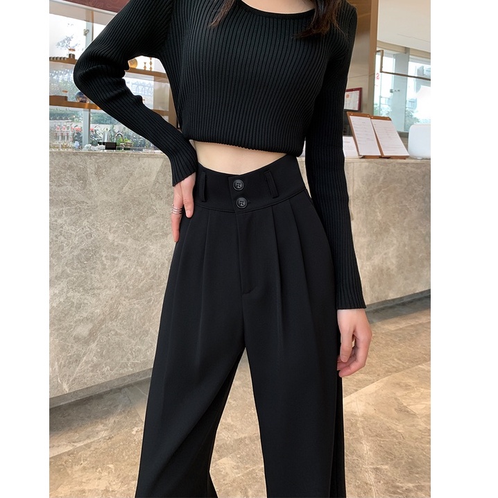 Loose Pants 920 Trousers Wanita Celana Anti Kusut - Celana Kulot Wanita - Celana Kantor Formal / Casual