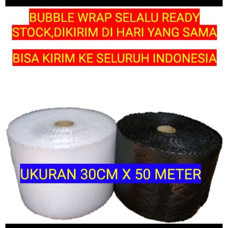 

bubble wrap tebal 30x50cm