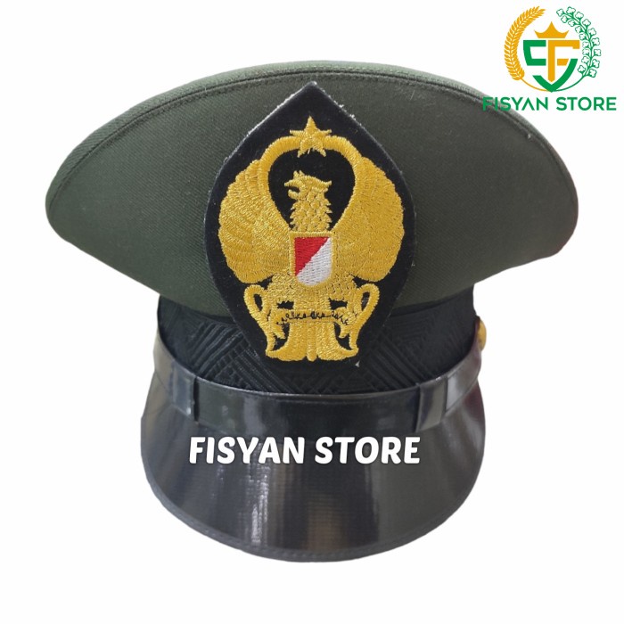 Topi Pet PDU Bintara TNI AD | Topi Pet Bintara TNI AD