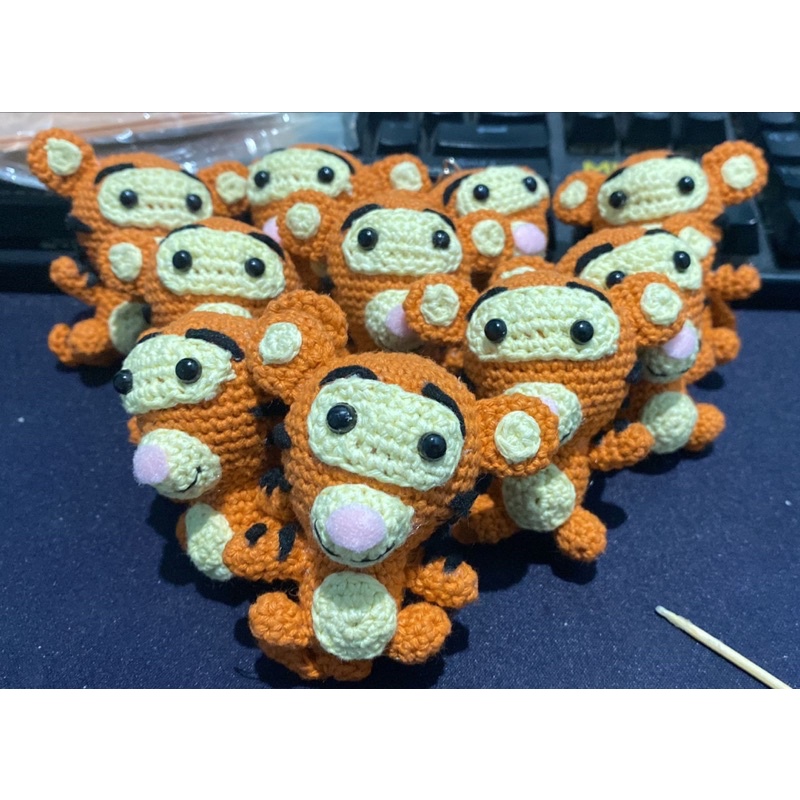 Boneka Tigger Tiger Amigurumi