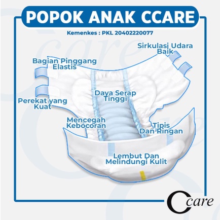 POPOK BAYI C CARE AIR DIAPERS