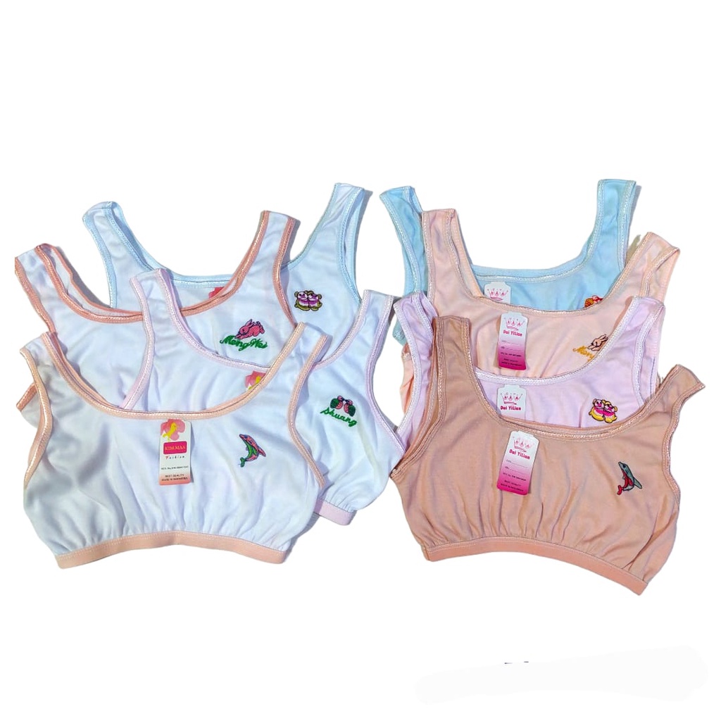 Miniset Anak Remaja Polos Warna Tali Besar Step1 Satuan Bra Remaja Mini