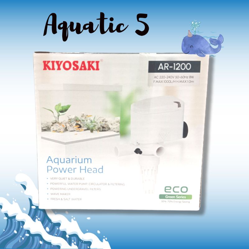 Pompa kolam Aquarium KIYOSAKI AR 1200