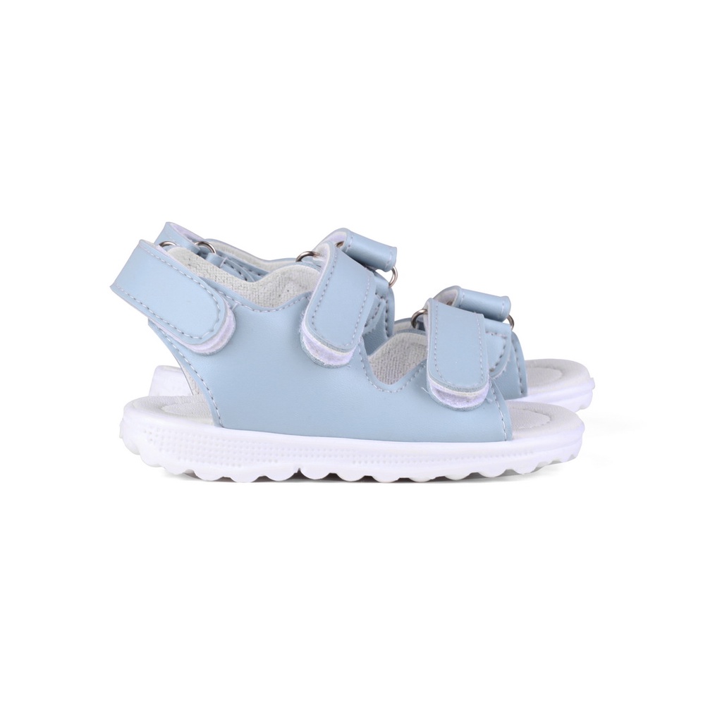 Sandal Anak Unisex Usia 1 2 Tahun Outsole Anti Slip STR Biru