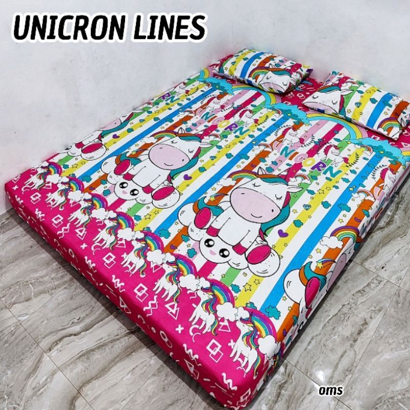 Sprei karakter anak 120.160.180 homemade