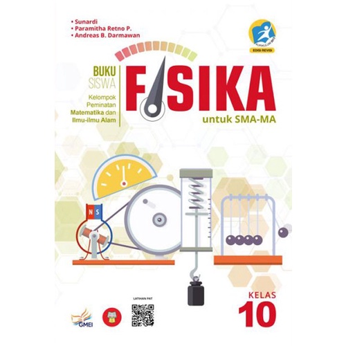 Buku Fisika Peminatan SMA-MA Kelas X/10 K-13 - Premium