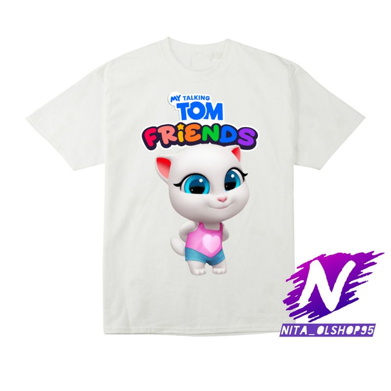 angela kaos anak my talking tom friends angela