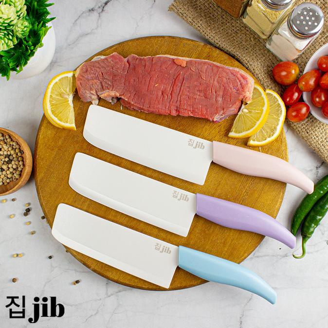 Na Jib Ceramic Knife Set 4 / Pisau Set Keramik / Ceramic Cleaver Knive