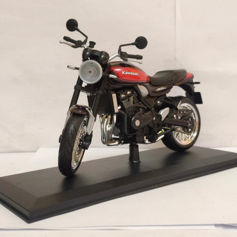 Diecast Motor Kawasaki Z900RS skala 1:12 Maisto mainan anak murah