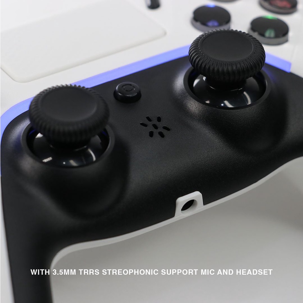Bluetooth Gamepad Controller Android/PS/PC Rexus GLADIUS GX300 GX-300 Hall Effect Multiplatform Bluetooth Gamepad