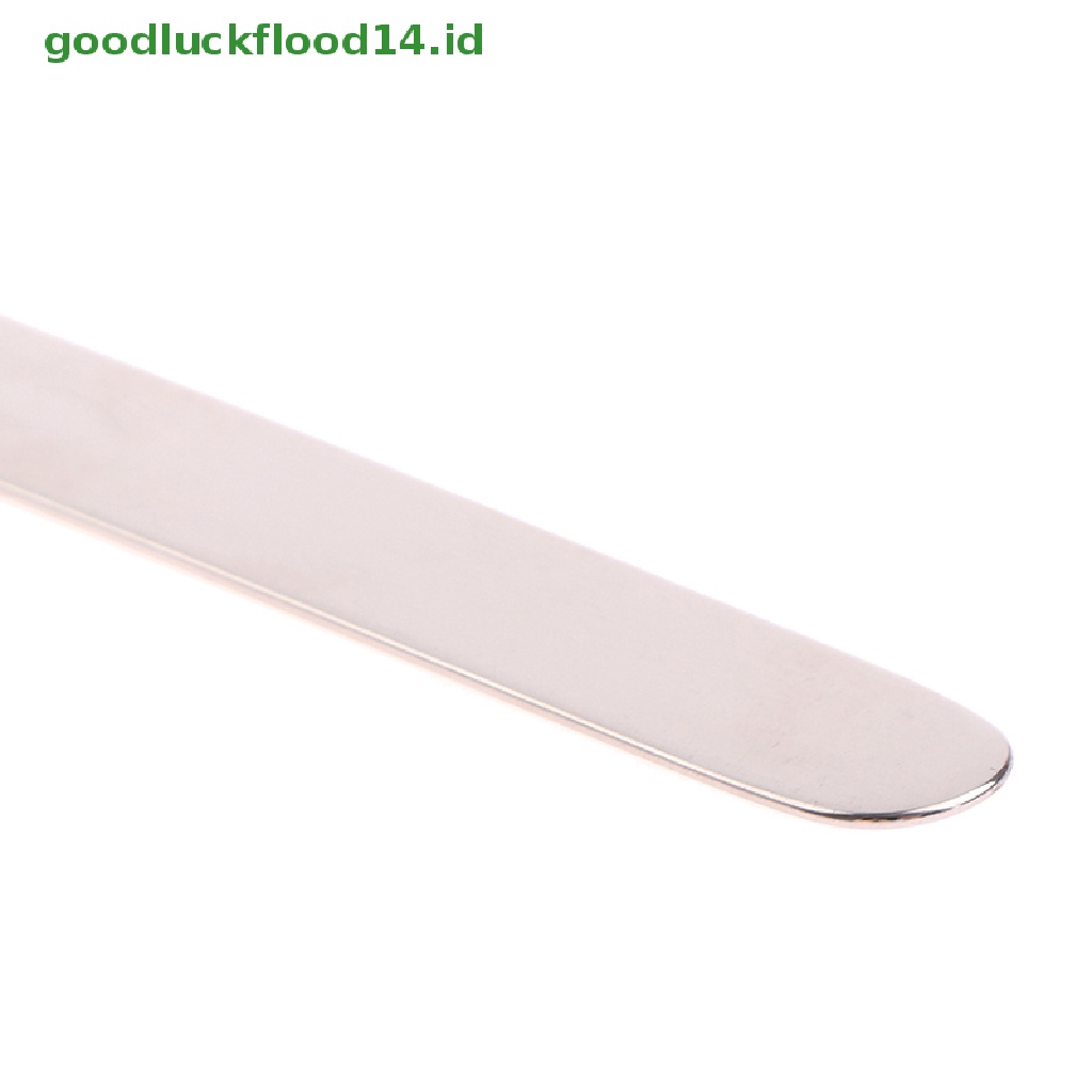 [GOOGFOUR] 1pc Foundation Cair Tongkat Warna Makeup Stainless Steel Metal Stir Stick [TOP]