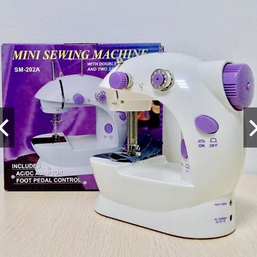 SM - 202A MESIN JAHIT MINI PORTABLE