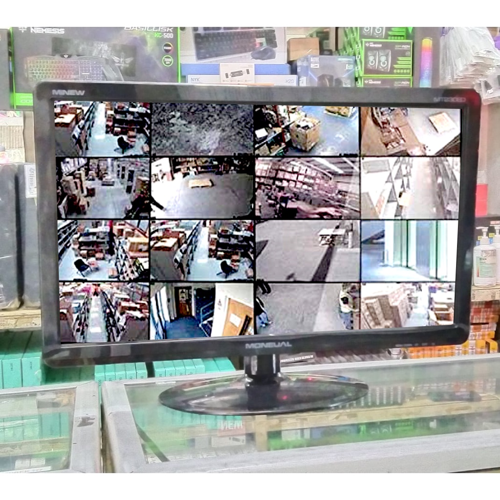Monitor LED 24Inch Korea - Moneual untuk cctv