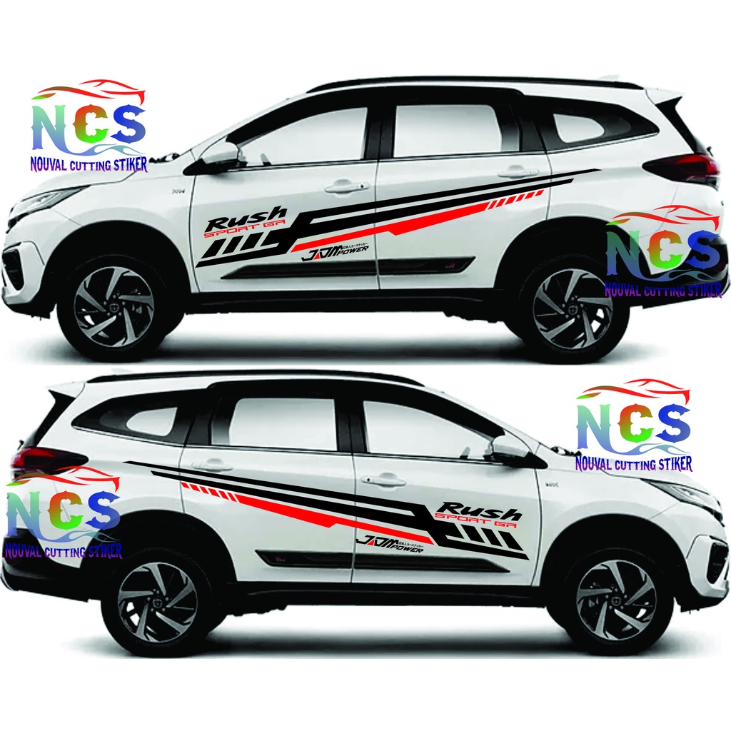Meriahkan Tampang Toyota Rush 2013 Anda dengan Aneka Aksesoris Stiker: Panduan Lengkap dan Inspirasi Desain