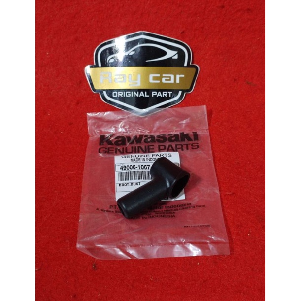 BOOT DUST KARET TUTUP BAUT SELANG REM DEPAN NINJA R SS RR ORIGINAL