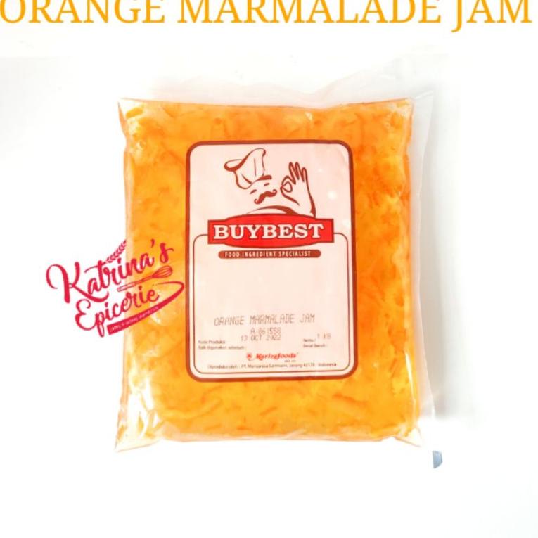 

(D-J5J)(✪) Orange Marmalade Jam Selai Jeruk 500 Gram premium