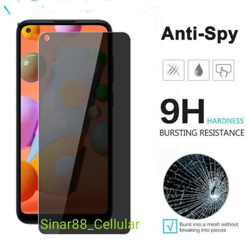 Tempered Glass Anti Spy Oppo Reno 5 Oppo Reno 5 5G Oppo Reno 5f Oppo Reno 5 lite Oppo Reno 5z