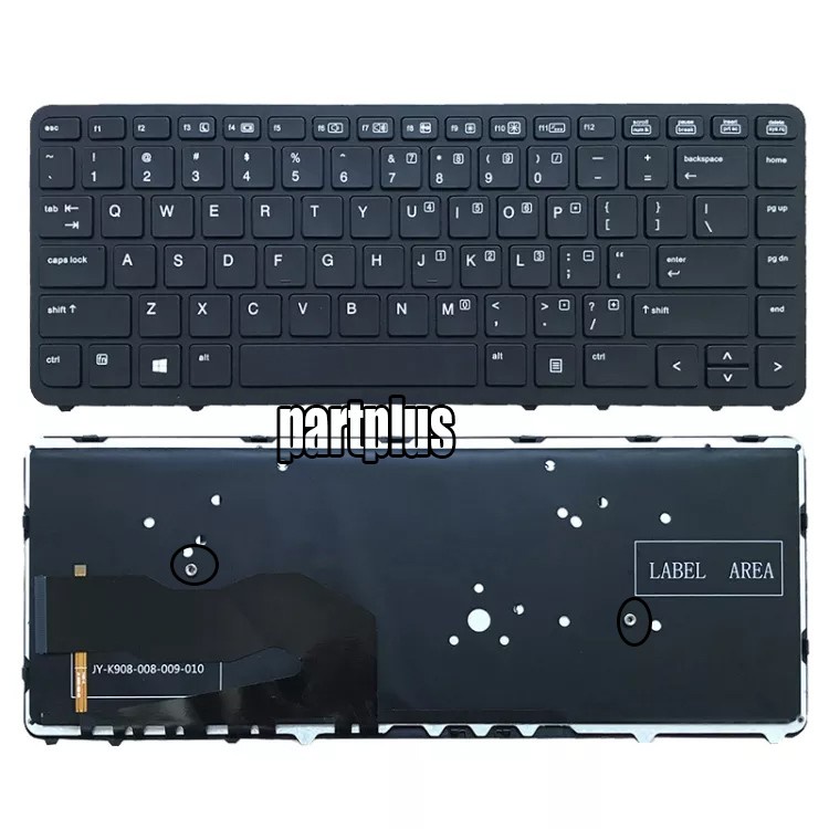 KEYBOARD HP ELITEBOOK 840 G1 840-G1 840 G2 840-G2 850-G1 740-G1 740 G2