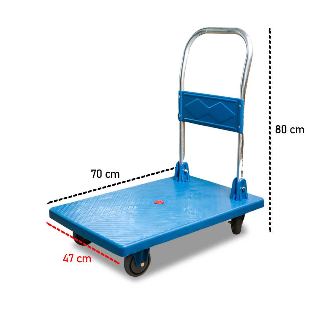 DLPO Troli Barang Lipat Trolley Folding Cart Silent Portable - DP303 ( Mughnii )