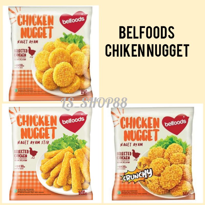 Jual BELFOODS Nugget Crunchy 500Gr | Shopee Indonesia