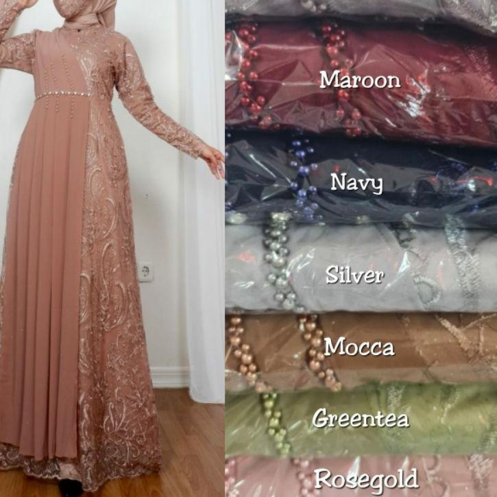 Terlaris DRESS CAMILLA / KEBAYA MODERN / KEBAYA BRUKAT / BAJU TUNIK WANITA / OUTFIT BAJU PESTA KEKIN