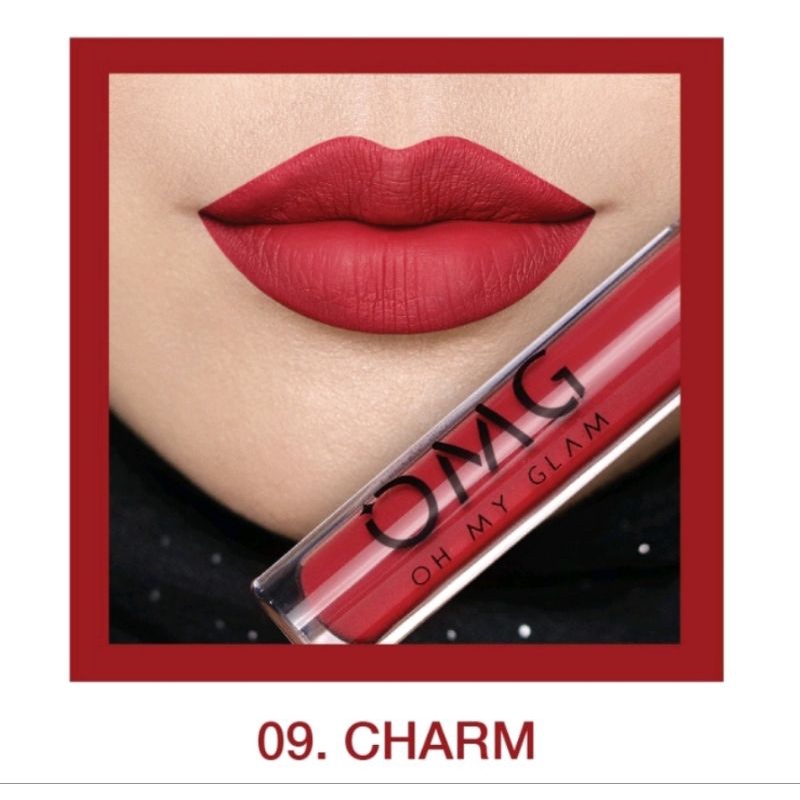 OMG Oh My Glam Matte Kiss Lip Cream 3.5g ( lipstick lipstik lipcream ) | OMG Oh My Glam Juicy Kiss Lip Tint Serum