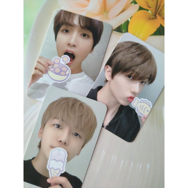 wts photocard nct haechan hoodie ungu photopack sg21 pc only winwin smcu daytime chenle mixtape beat