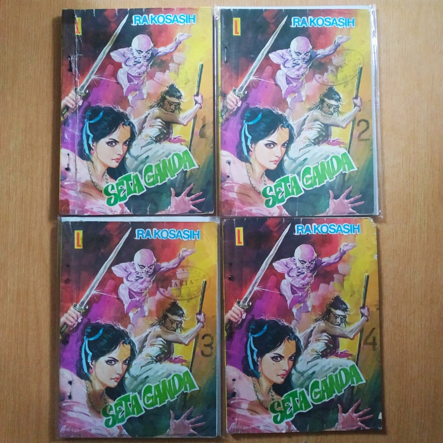 Jual Komik Setaganda RA Kosasih Edisi 4 Jilid Tamat | Shopee Indonesia