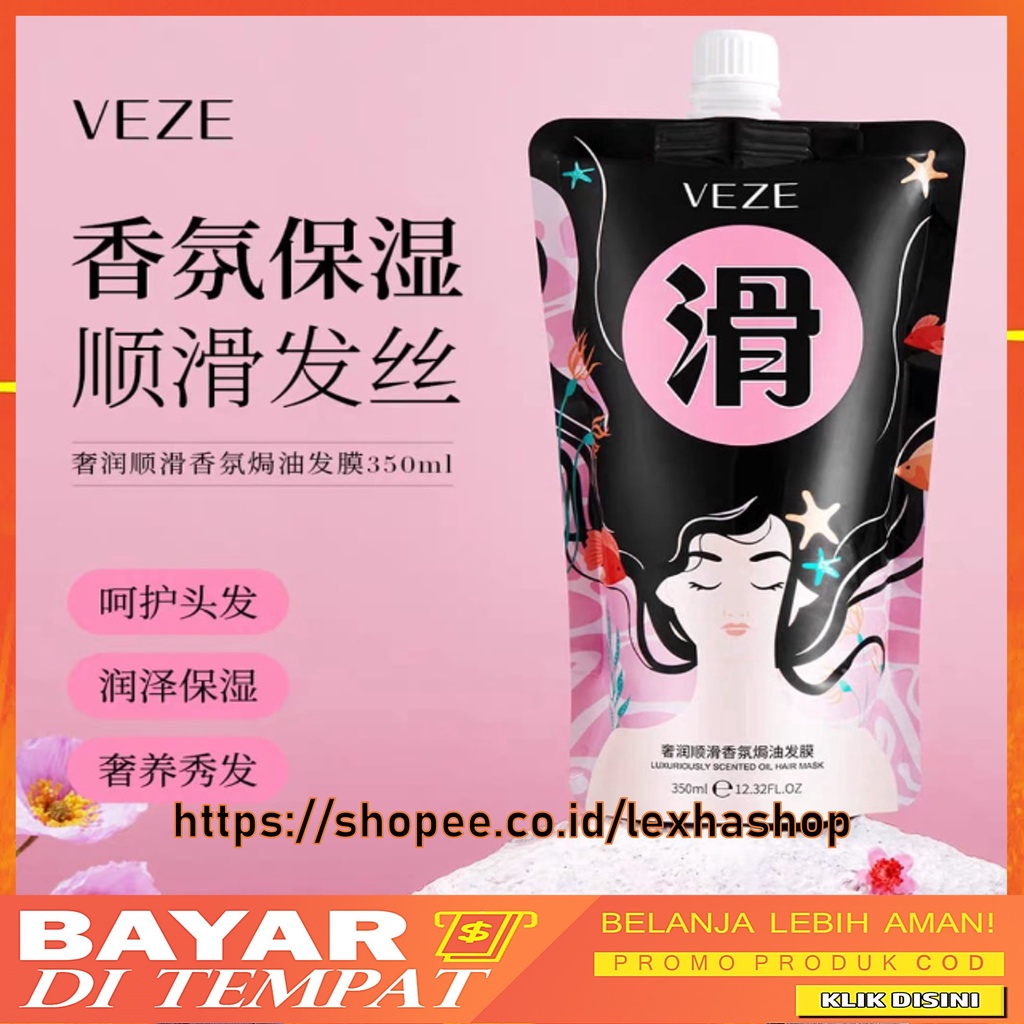 Veze Masker Rambut Luxuriously Scented Oil Hair Mask 350ml