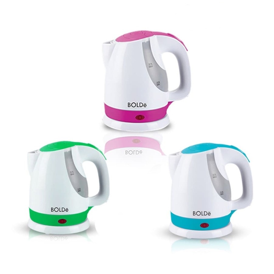 BOLDe SUPER KETTLE  ELITTE SERIES TEKO PEMANAS AIR LISTRIK WARNA WARNI