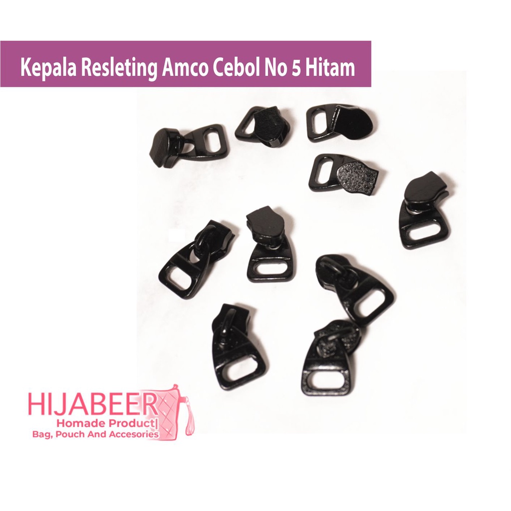 Kepala Resleting No. 5 Cebol Amco / 10 pcs