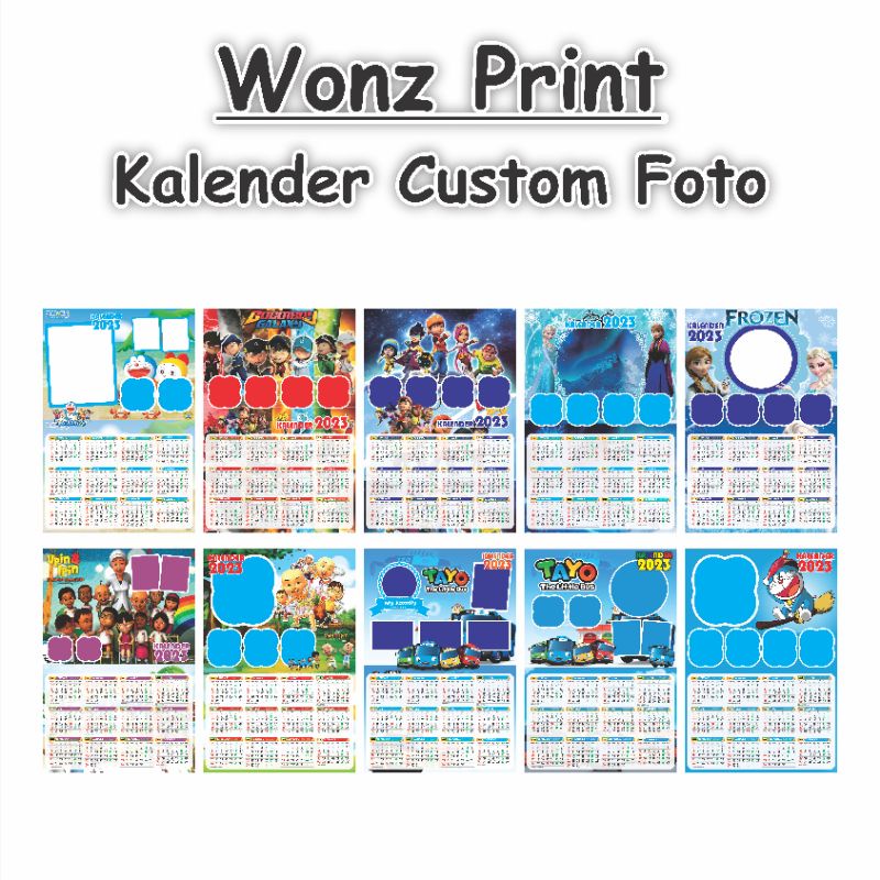 

Cetak Kalender Custom Foto 2025