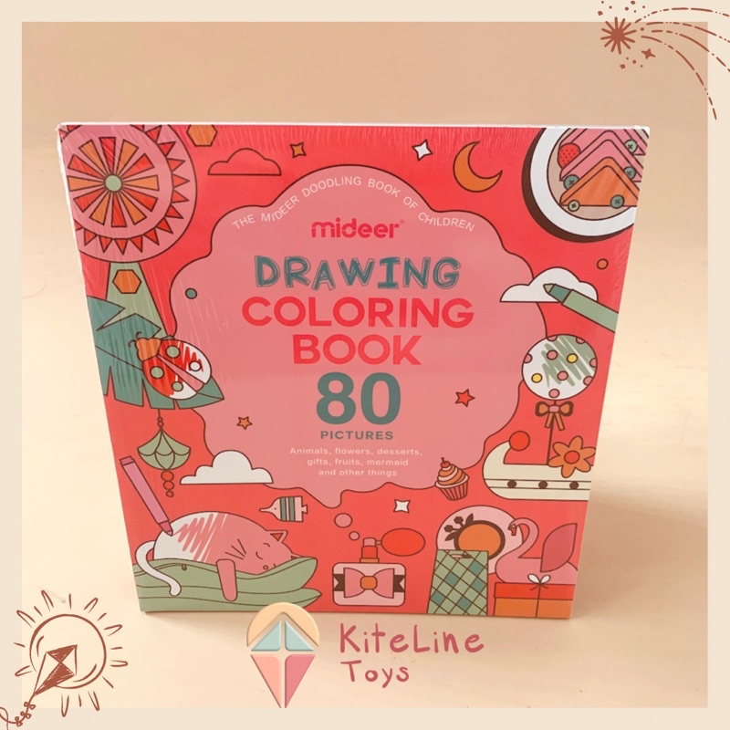 

Mideer Art Drawing Coloring Book Buku Mewarnai Warna Mainan Edukasi Anak
