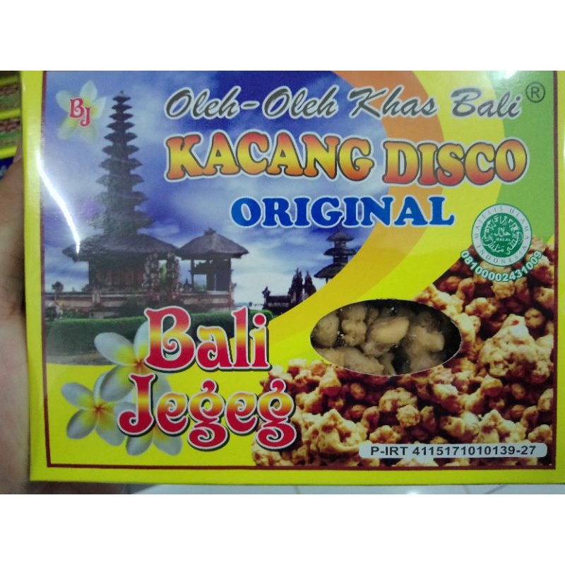 KACANG DISCO BALI JEGEG 200GR ASLI KHAS BALI HALAL