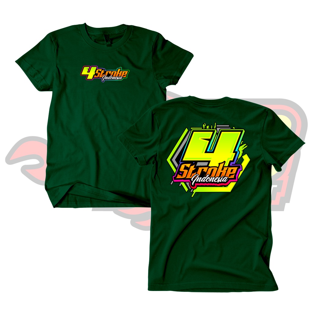 Baju Kaos Distro 4 Stroke Racing Balap