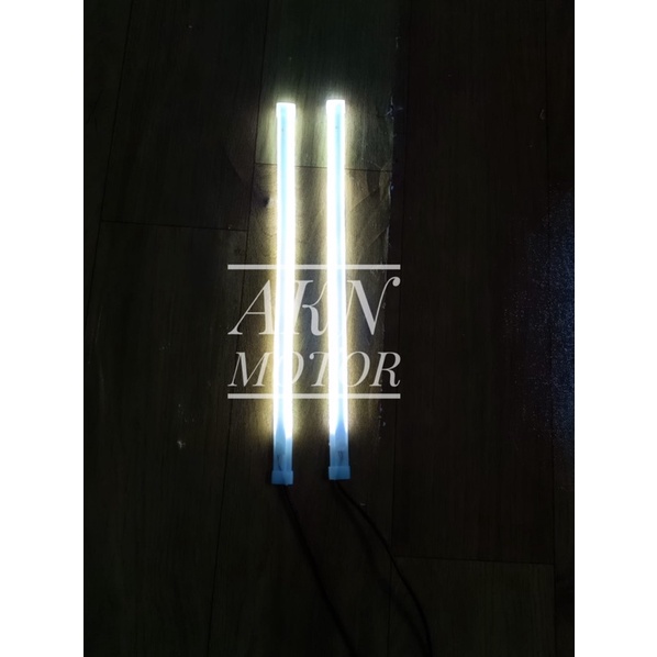lampu alis slim running ukuran 30cm alis lampu 2mode