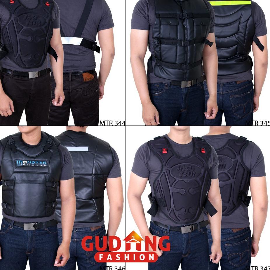 Langsung Dibeli Rompi Motor / Alas Dada / Pelindung Dada / Body Protector Bikers / Rompi Anti Angin - MTR (COMB)