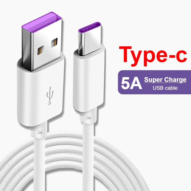 Kabel Data 5A Fast Charging Micro usb dan Type C