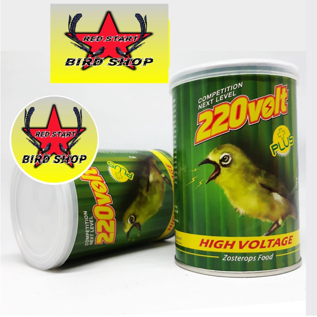 PUR VOER 220 VOLT UNTUK BURUNG PLECI ORIENTAL WHITE EYE KEMASAN KALENG