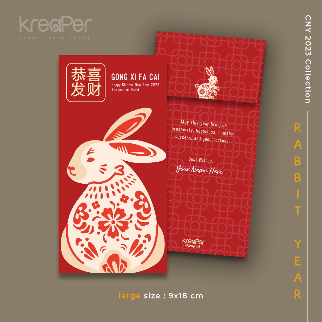 

AMPLOP ANGPAO IMLEK CNY 2023 PREMIUM MURAH Kode: RABBIT-13