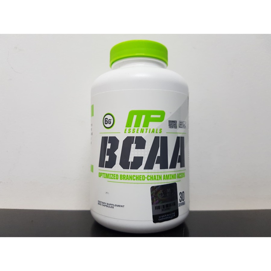 Muscle Pharm BCAA MP 6000 Mg 240 Caps BCAAMP 240caps Cap Kapsul
