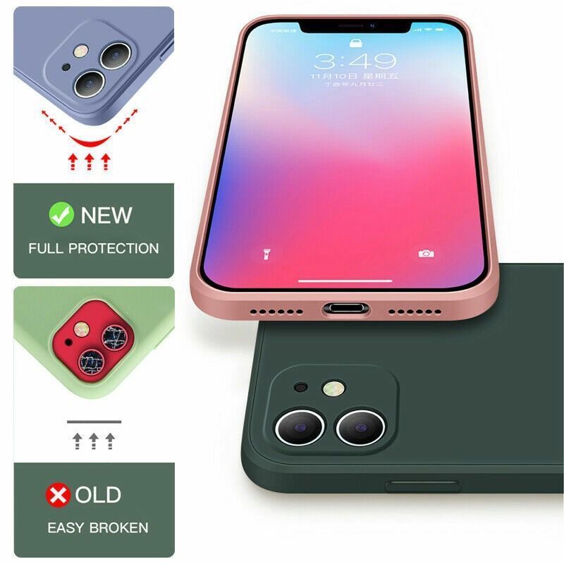 SOFTCASE SQUARE EDGE CANDY MACARON IPHONE XS MAX - UA