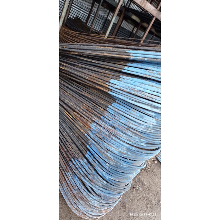 BESI BETON 6 MM X 12 METER POLOS SNI Ts 280 (HARGA / BATANG)