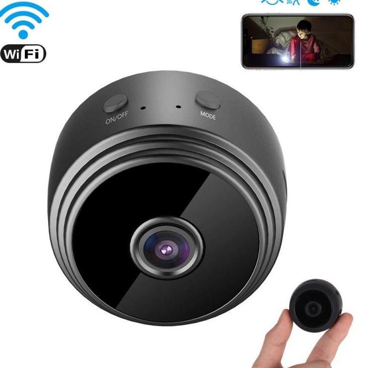 Buruan Stok ( PRODUK 100% ORIGINAL ) Kamera CCTV Wifi Pengintai Rumah Indoor dan Outdoor Spycam Mini