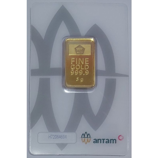 Logam Mulia Antam 5 Gram [Tahun 2022]