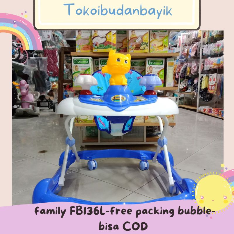 Bisa COD Mainan Anak Bayi Rolling Baby Walker Babywalker Spacebaby/family  Musik Mainan Murah Berkualitas