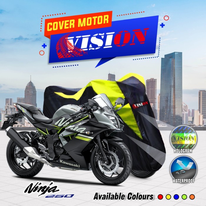 COVER MOTOR VISION JUMBO CBR250 XMAX NINJA 250 DAN MOTOR GEDE LAINNYA