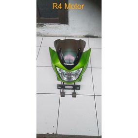 Reflektor Depan Ninja R Original Cover Reflektor Barong depan Breket lampu depan ninja R VR Ori