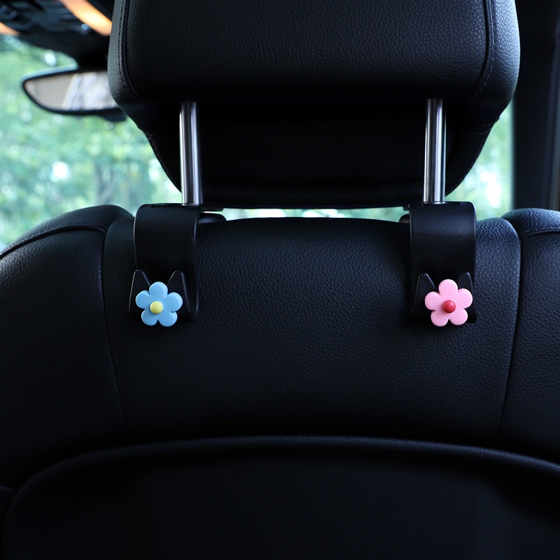 Pengait Jok Mobil, Sandaran Jok Mobil Dengan Pengait Kecil Gaya Elegan, Mobil multi Fungsi Kartun Lucu Produk Dekorasi interior Kreatif